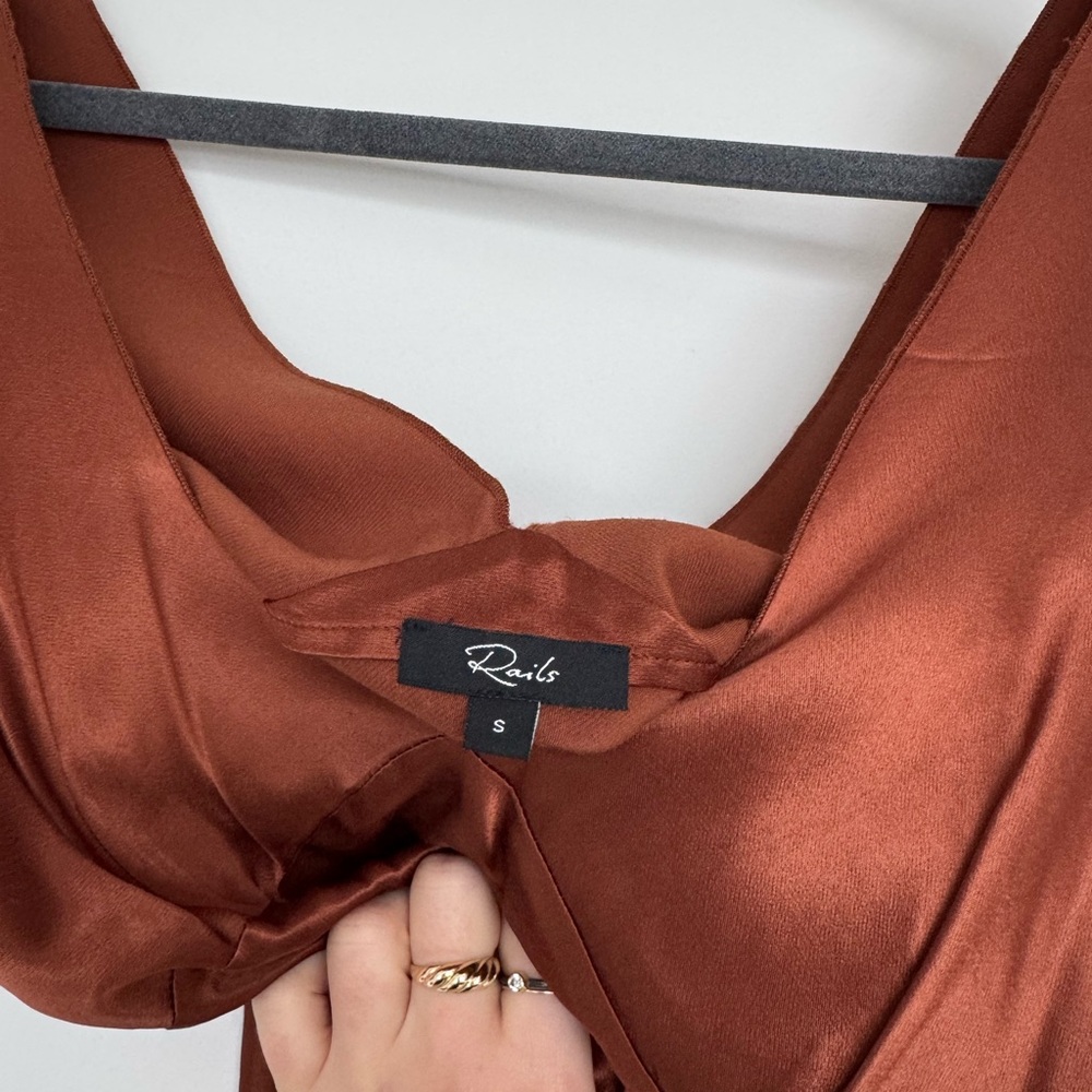 Rails Monique Satin Dress - Picture 3 of 4